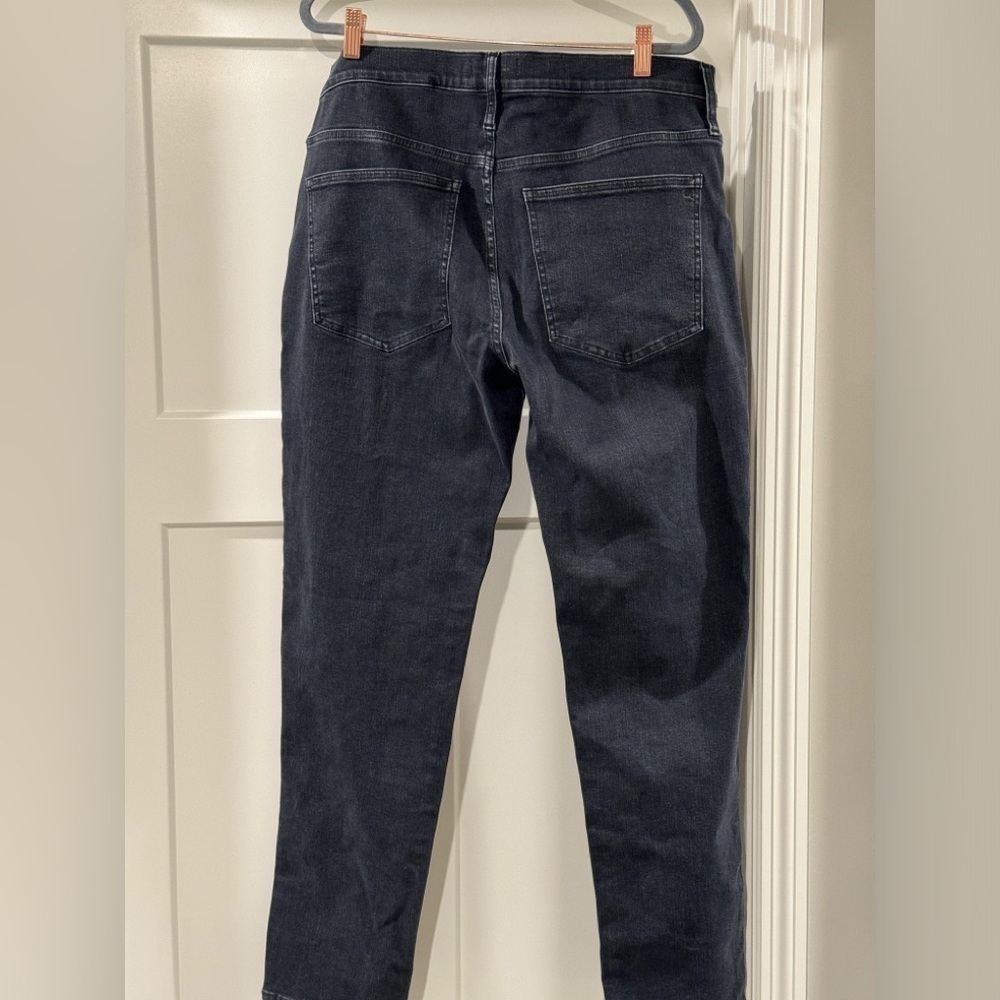 Madewell low-rise jeans size 33, lunar wash, 100% cotton, straight leg - Picture 3 of 12